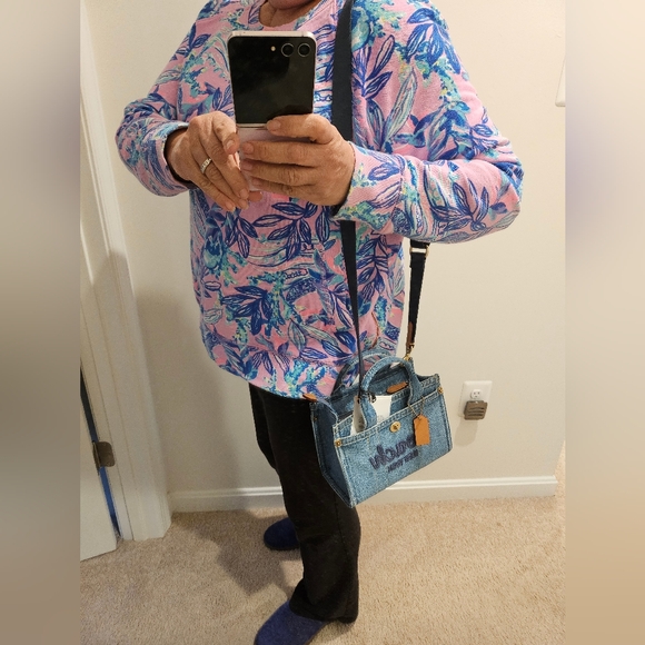 Coach Mini Cargo 20 Denim Tote Bag. NWT - Picture 14 of 14